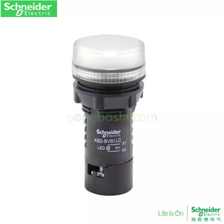 Schneider XB2 indicator XB2-BVMD1LC LED | 220VDC | White | 22mm